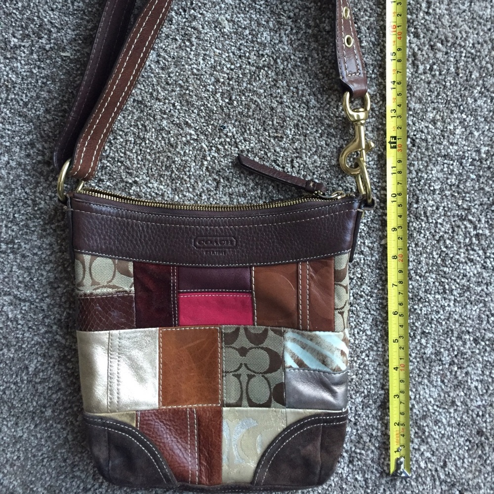 ❤️authentic Coach patchwork bag❤️